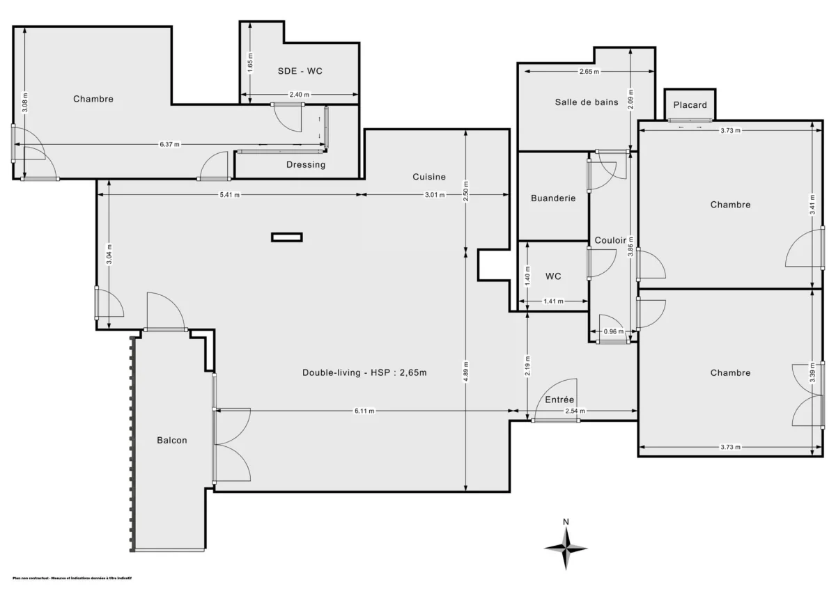Appartement de 110.0 m² à Neuilly-sur-Seine