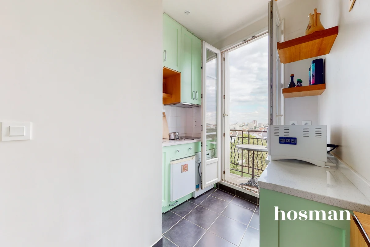 Appartement de 17.23 m² à Les Lilas