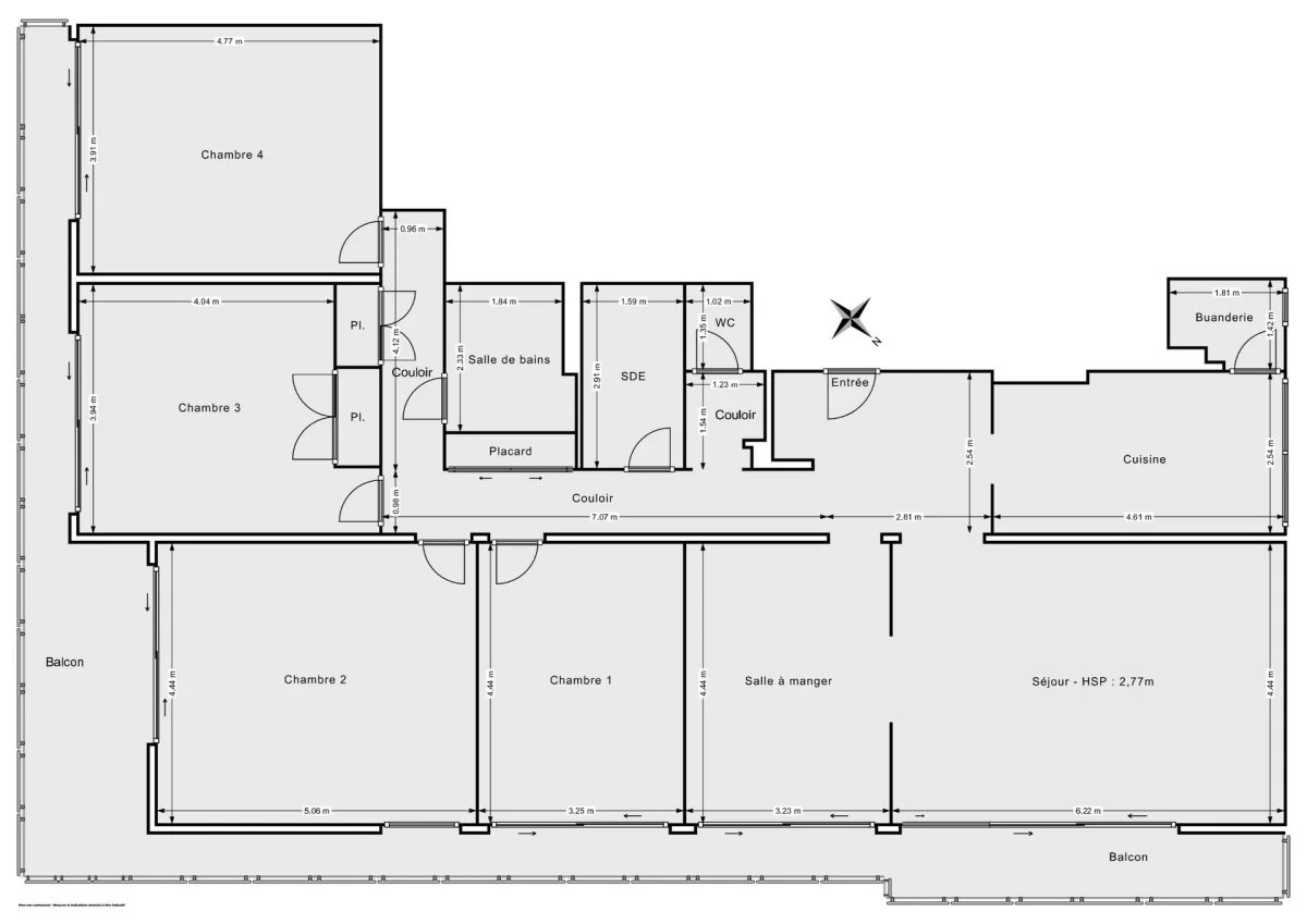 Appartement de 160.0 m² à Nantes