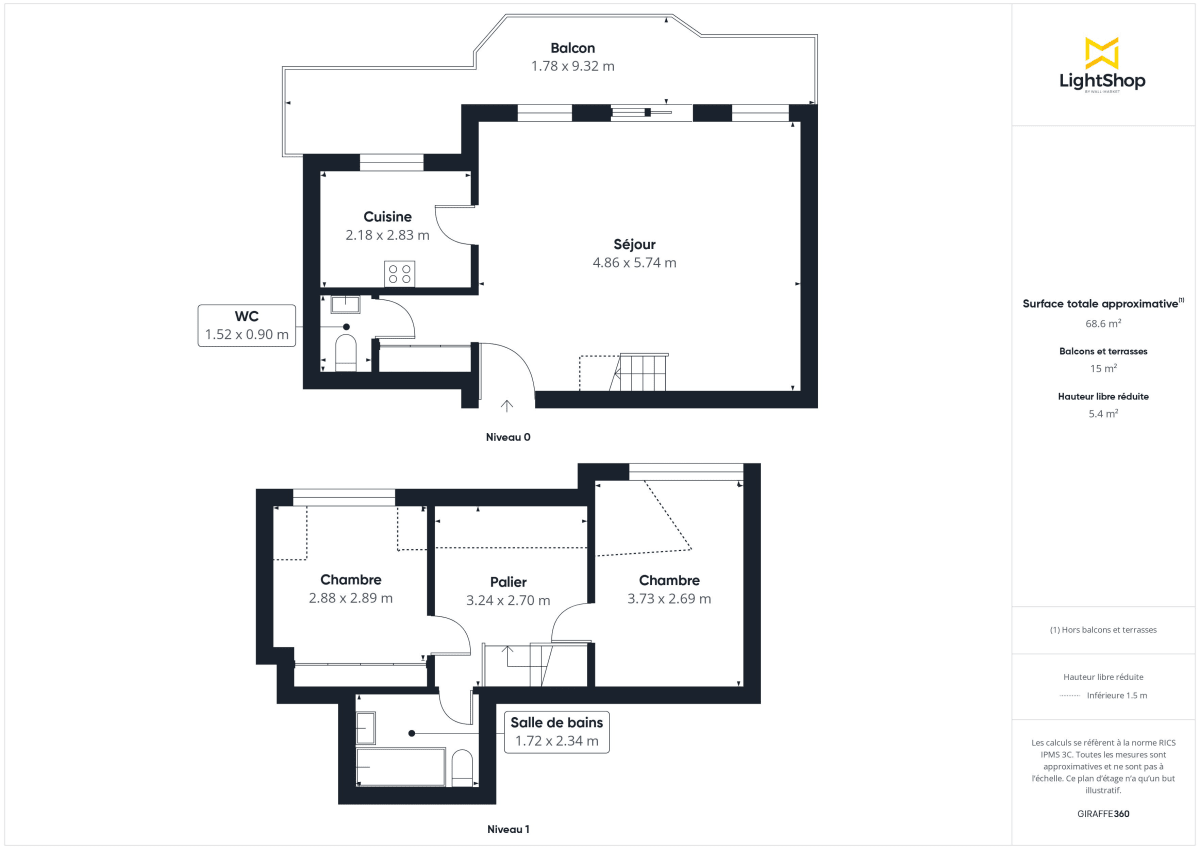 Appartement de 59.0 m² à Alfortville