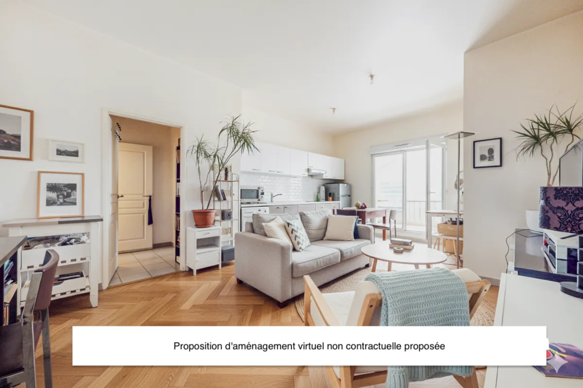 Appartement de 44.48 m² à Pantin