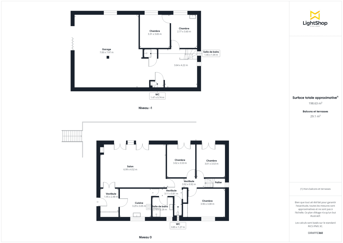 Maison de 120.0 m² à Pessac