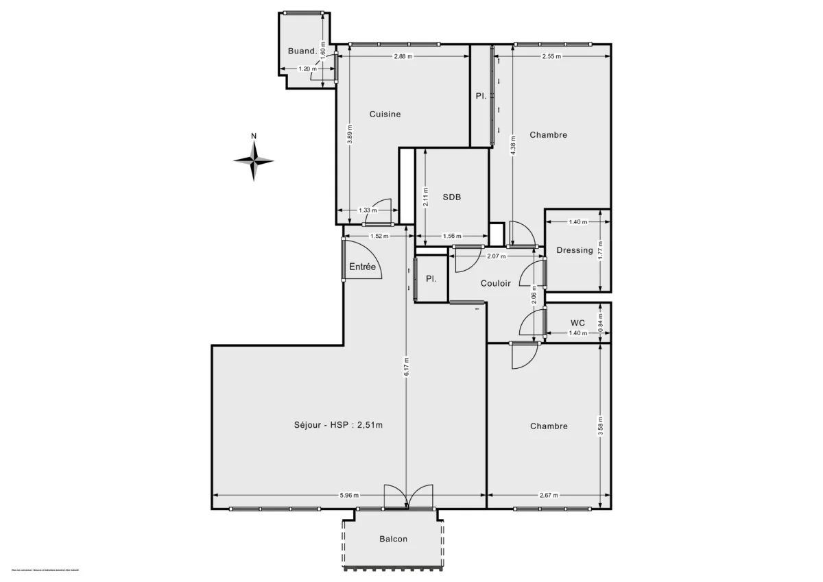 Appartement de 68.63 m² à Maisons-Alfort
