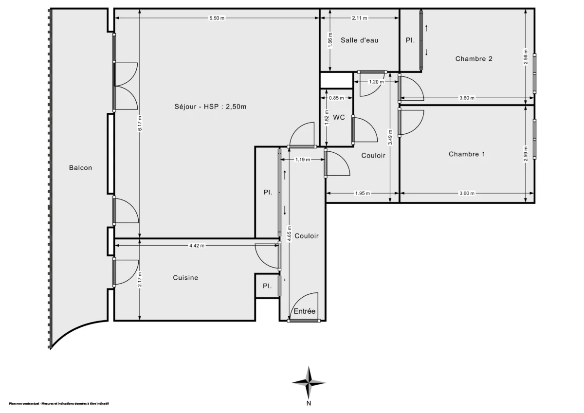 Appartement de 75.0 m² à Villeurbanne