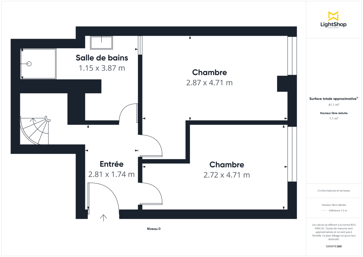 Appartement de 93.07 m² à Bagnolet