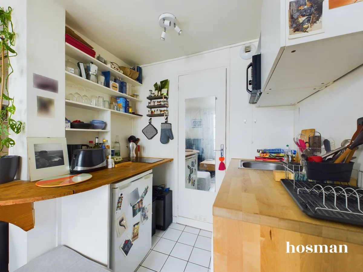 Appartement de 21.7 m² à Paris