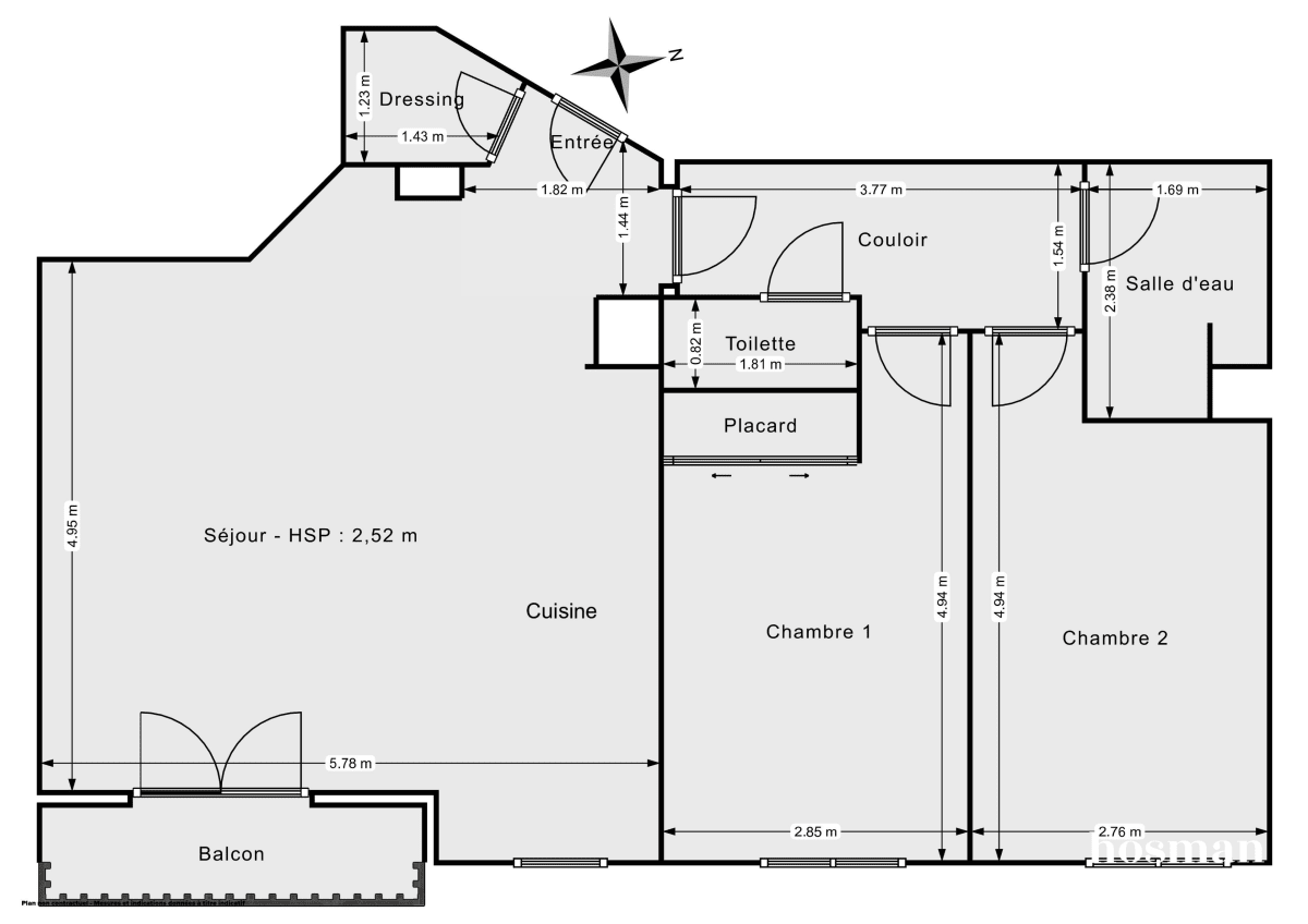 Appartement de 70.22 m² à Villejuif