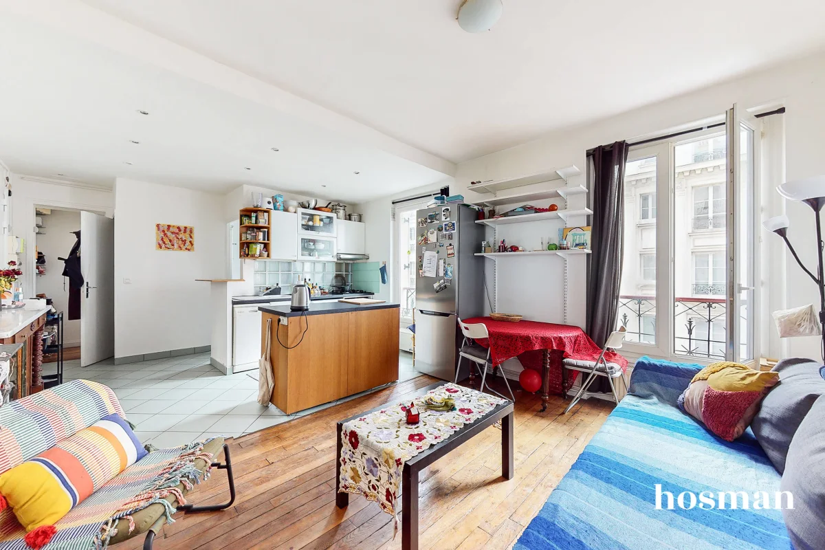 Ravissant T2 - 42.0 m² - Idéalement placé - Rue de Wattignies 75012 Paris