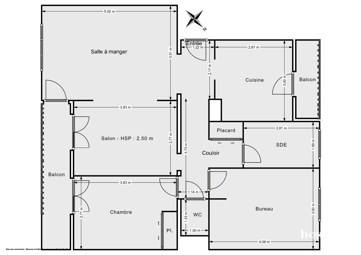 Appartement de 72.0 m² à Toulouse