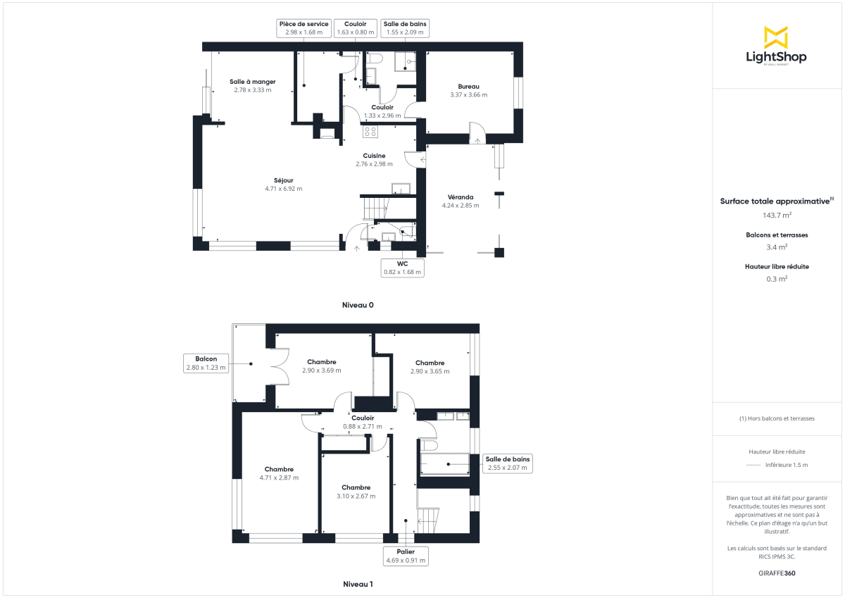 Maison de 125.0 m² à Mérignac