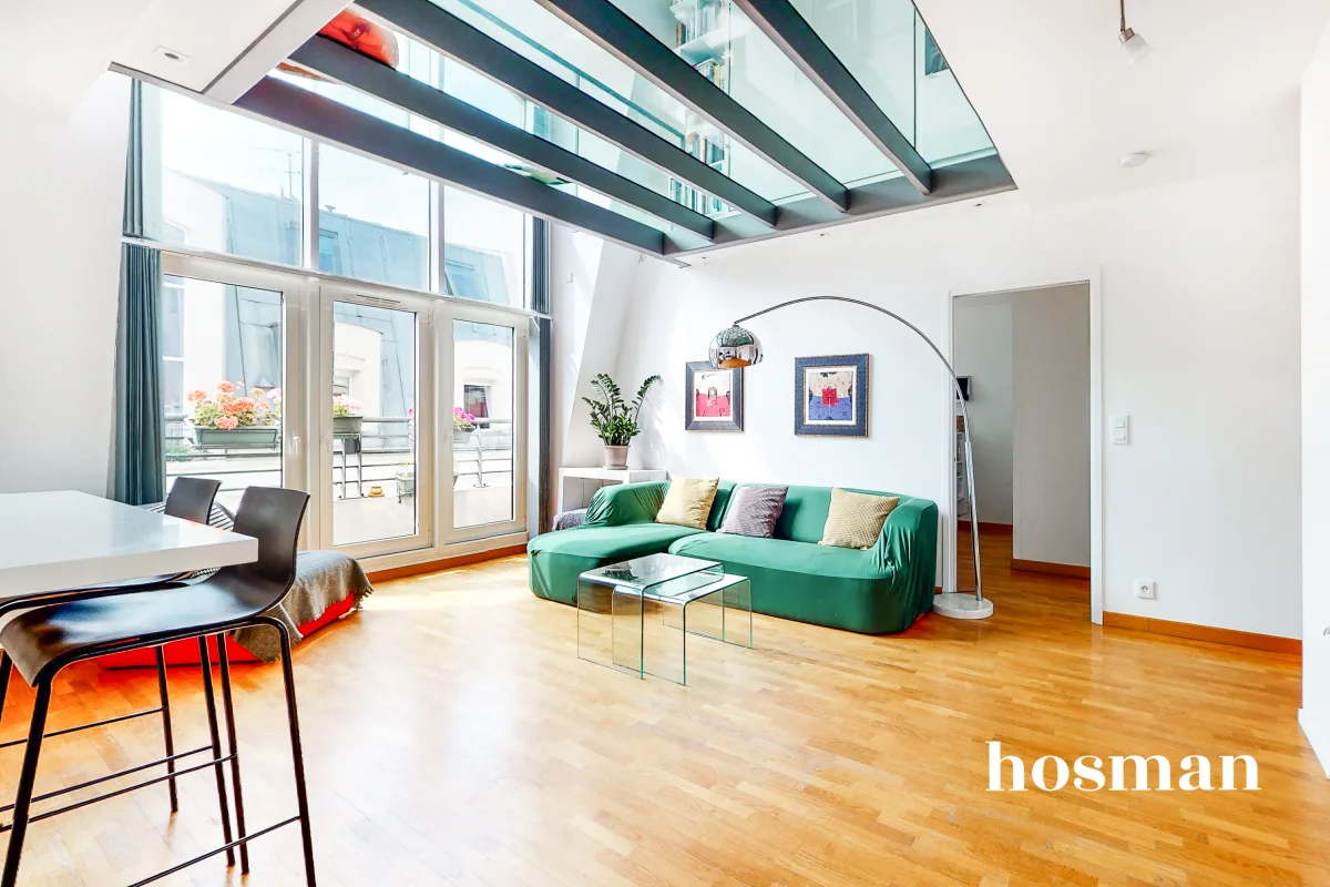 Duplex de 96.13 m² à Clichy