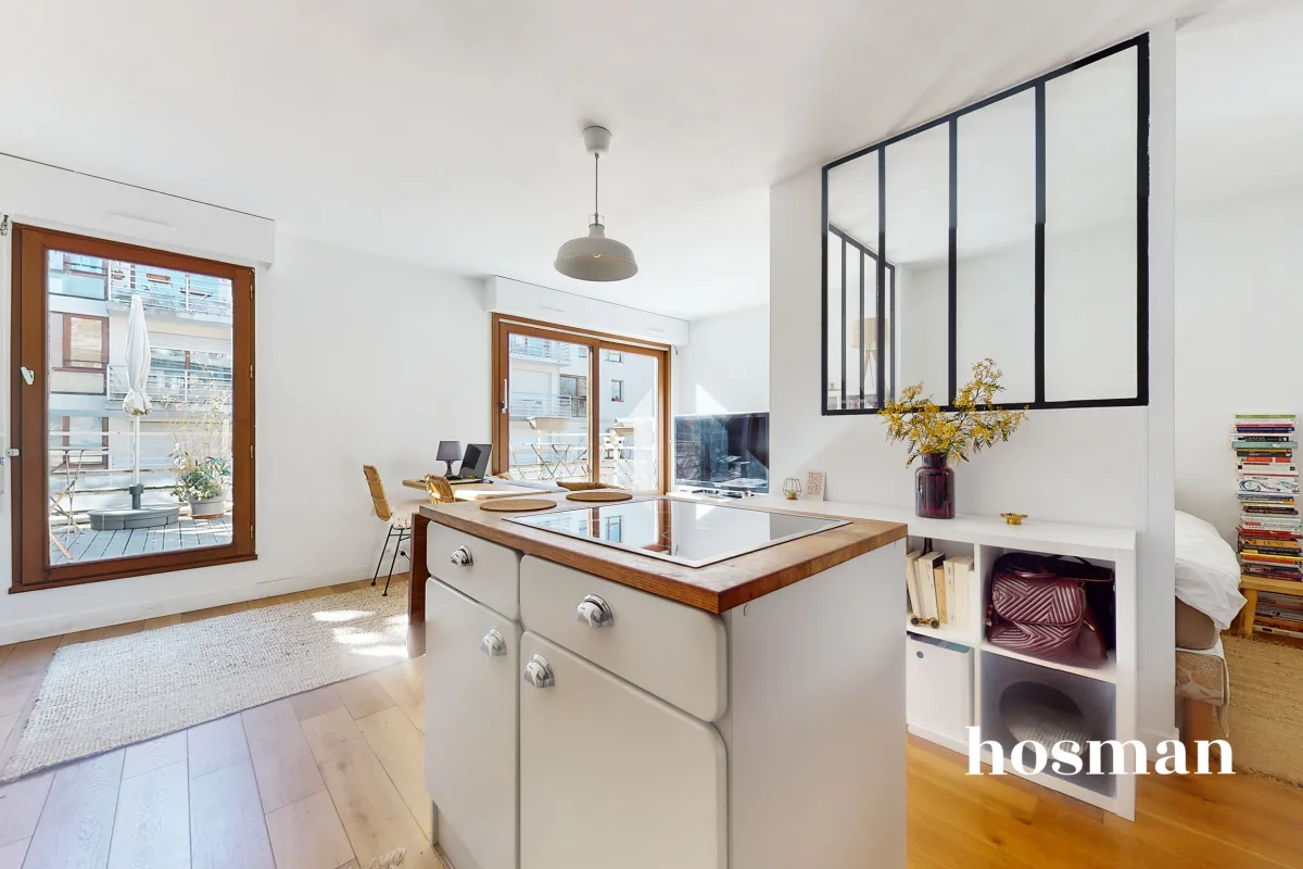 Appartement de 39.5 m² à Paris