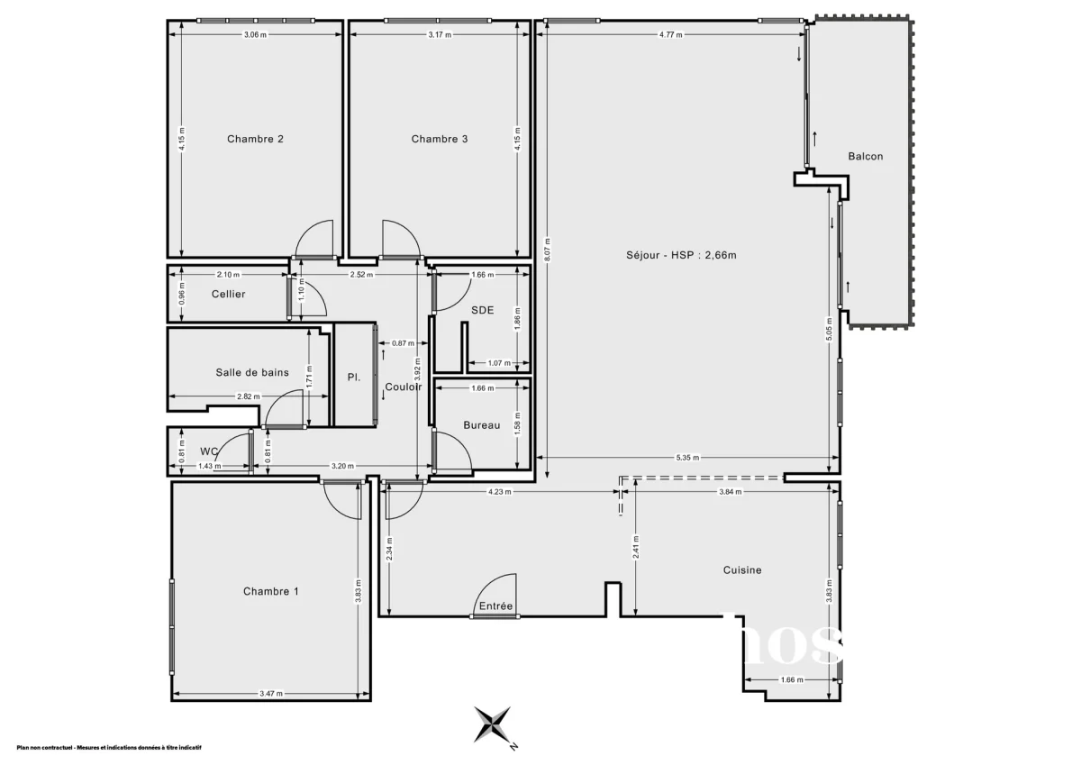 Appartement de 122.01 m² à Puteaux