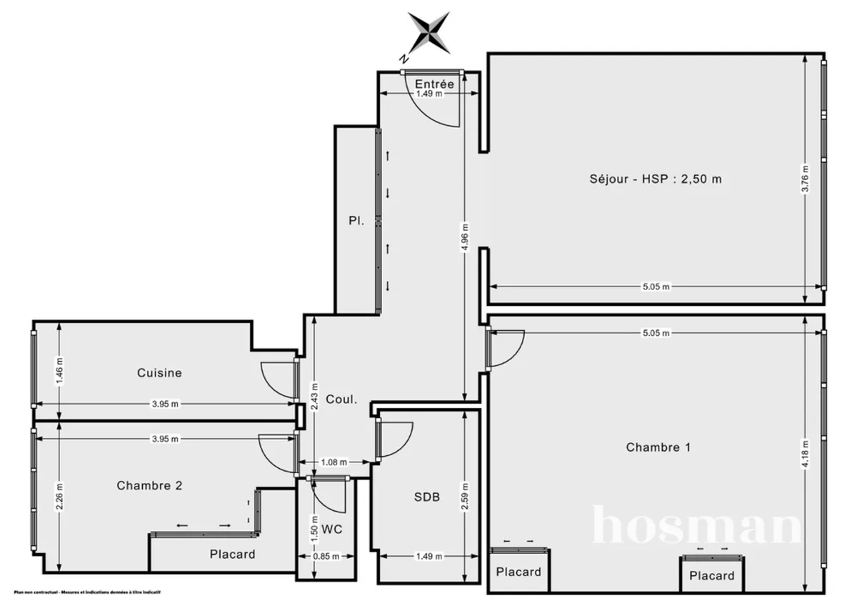 Appartement de 73.0 m² à Paris