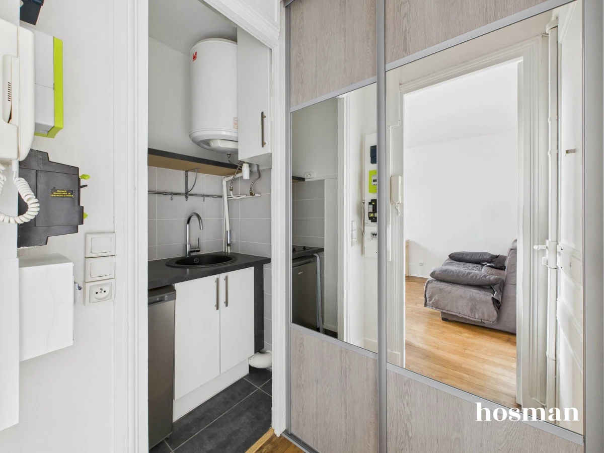 Appartement de 16.21 m² à Paris