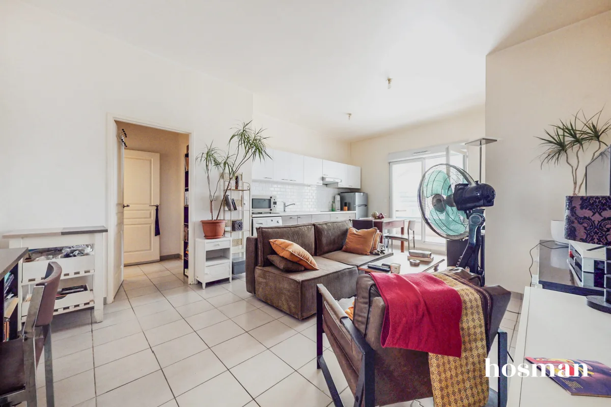 Appartement de 44.48 m² à Pantin
