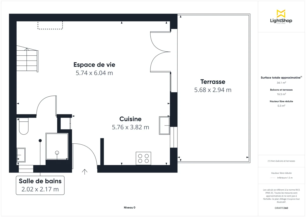 Appartement de 62.2 m² à Saint-Herblain