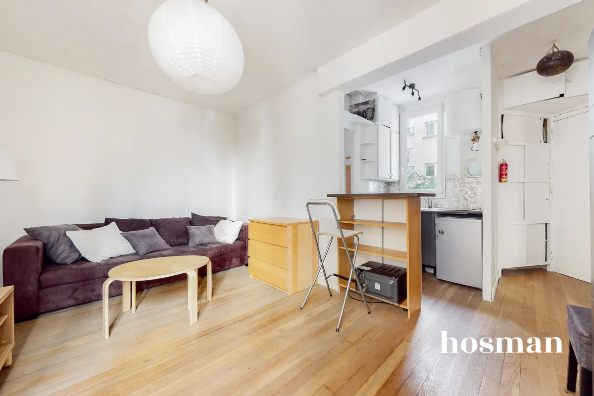 Appartement de 30.6 m² à Paris