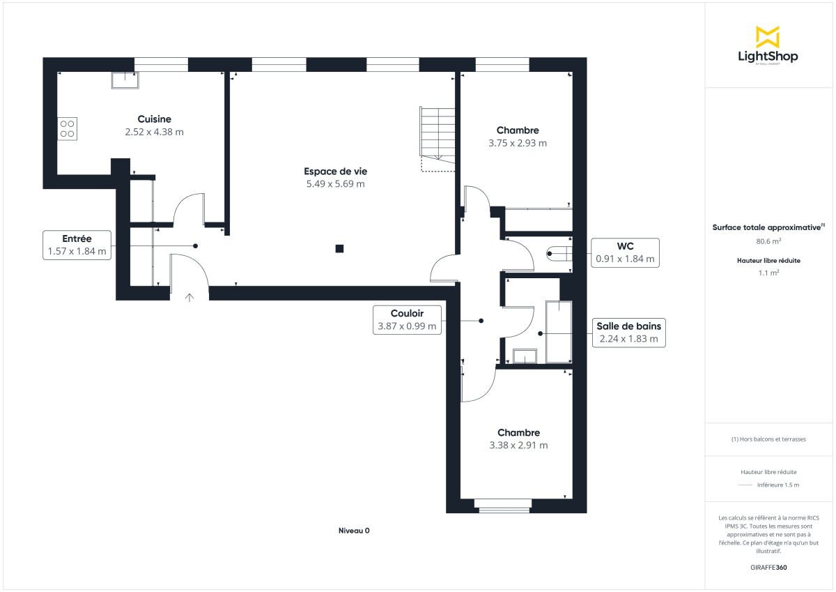 Appartement de 140.0 m² à Bordeaux