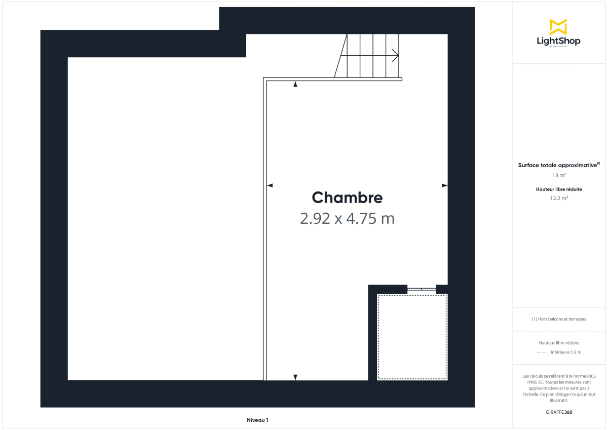Appartement de 30.64 m² à Bordeaux