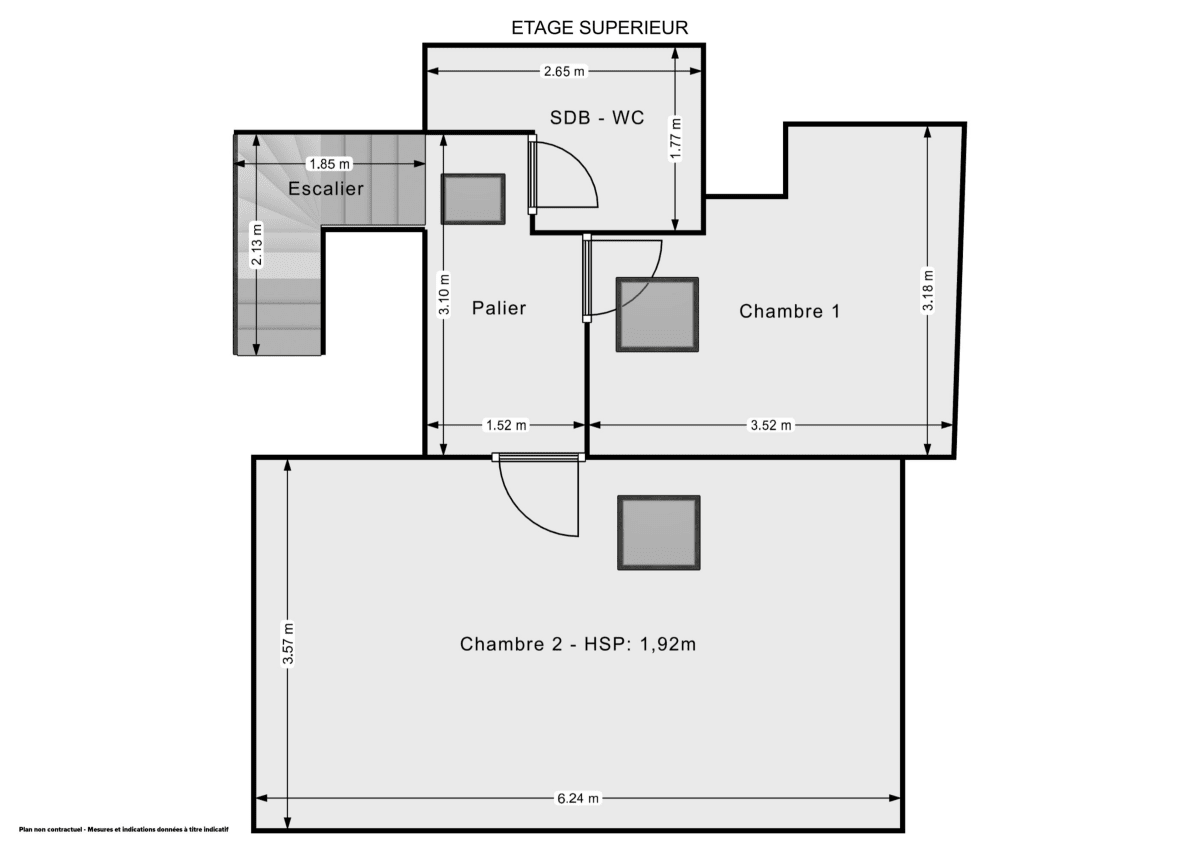 Appartement de 41.4 m² à Courbevoie