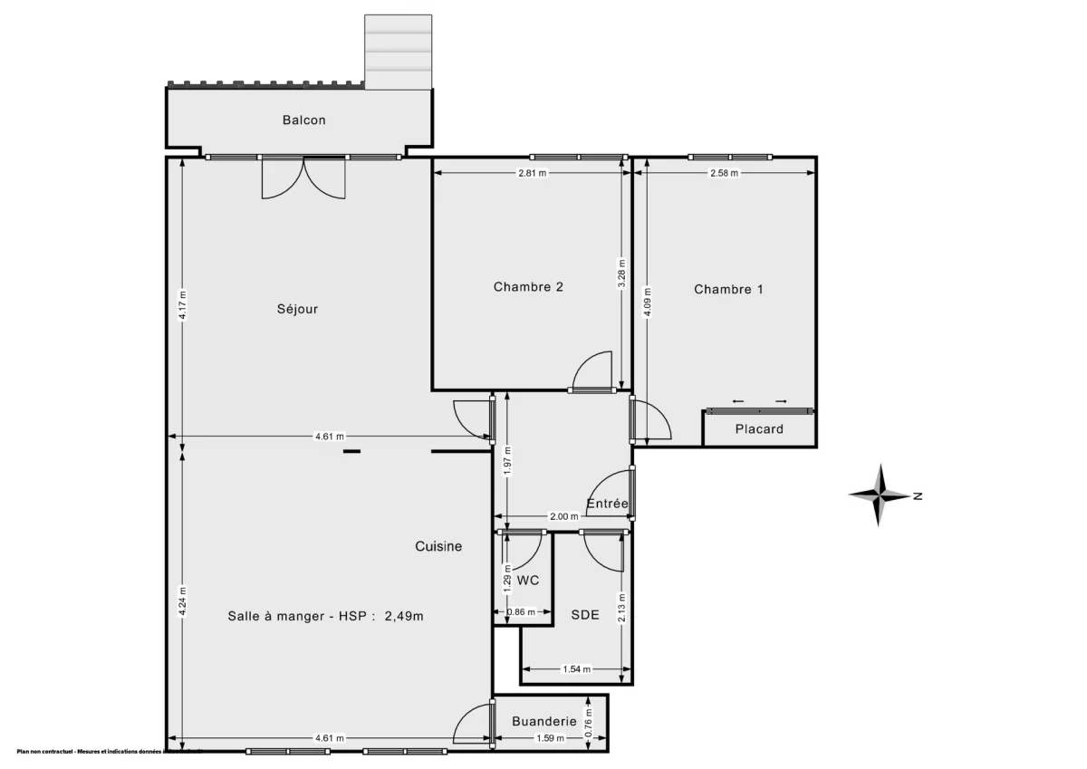 Appartement de 60.0 m² à Nantes