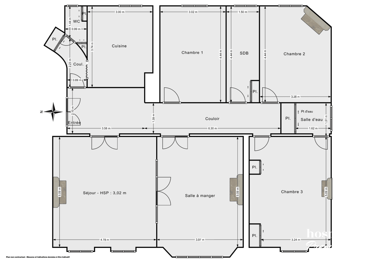 Appartement de 129.0 m² à Asnières-sur-Seine