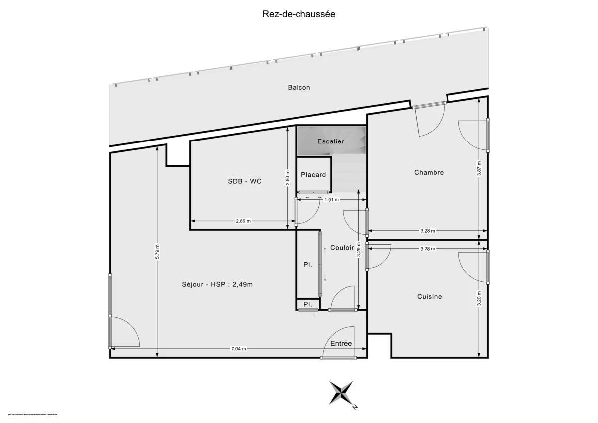 Appartement de 91.2 m² à Colombes