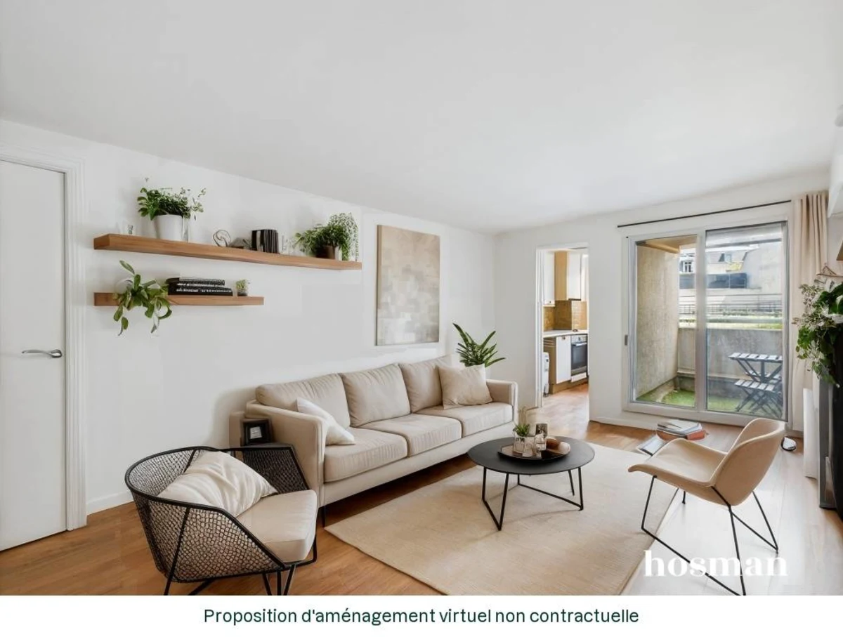 Appartement de 51.0 m² à Paris