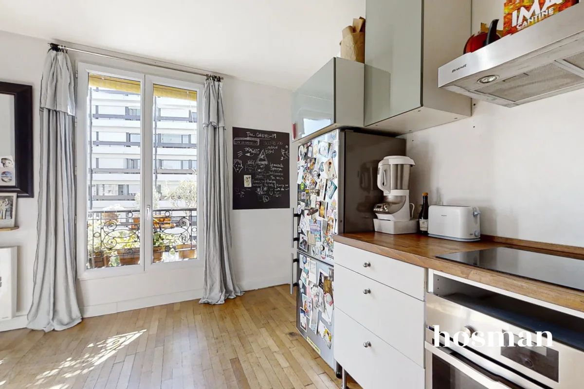 Appartement de 37.5 m² à Paris