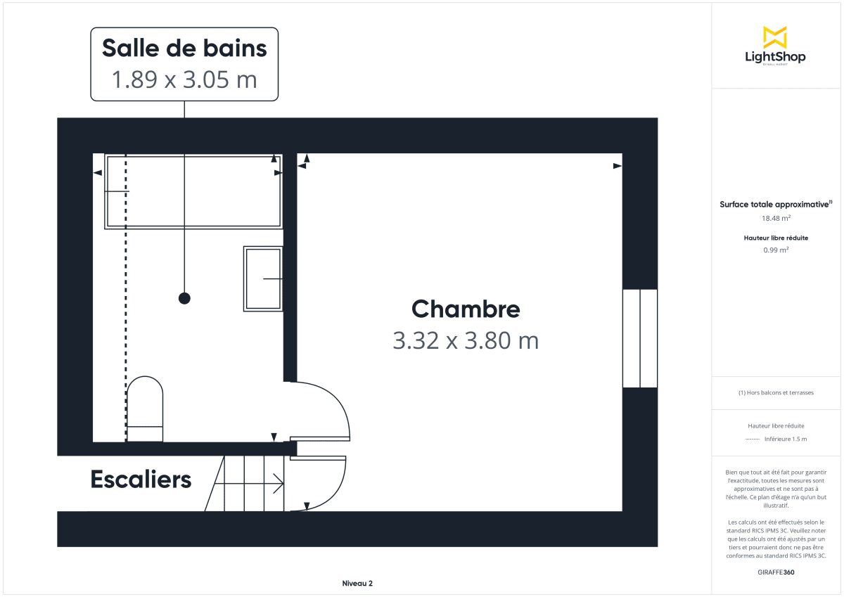 Maison de 65.08 m² à Paris