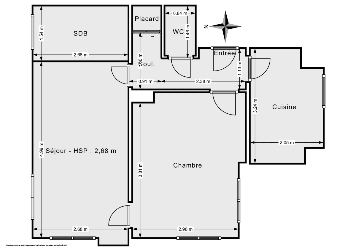 Appartement de 43.0 m² à Montrouge