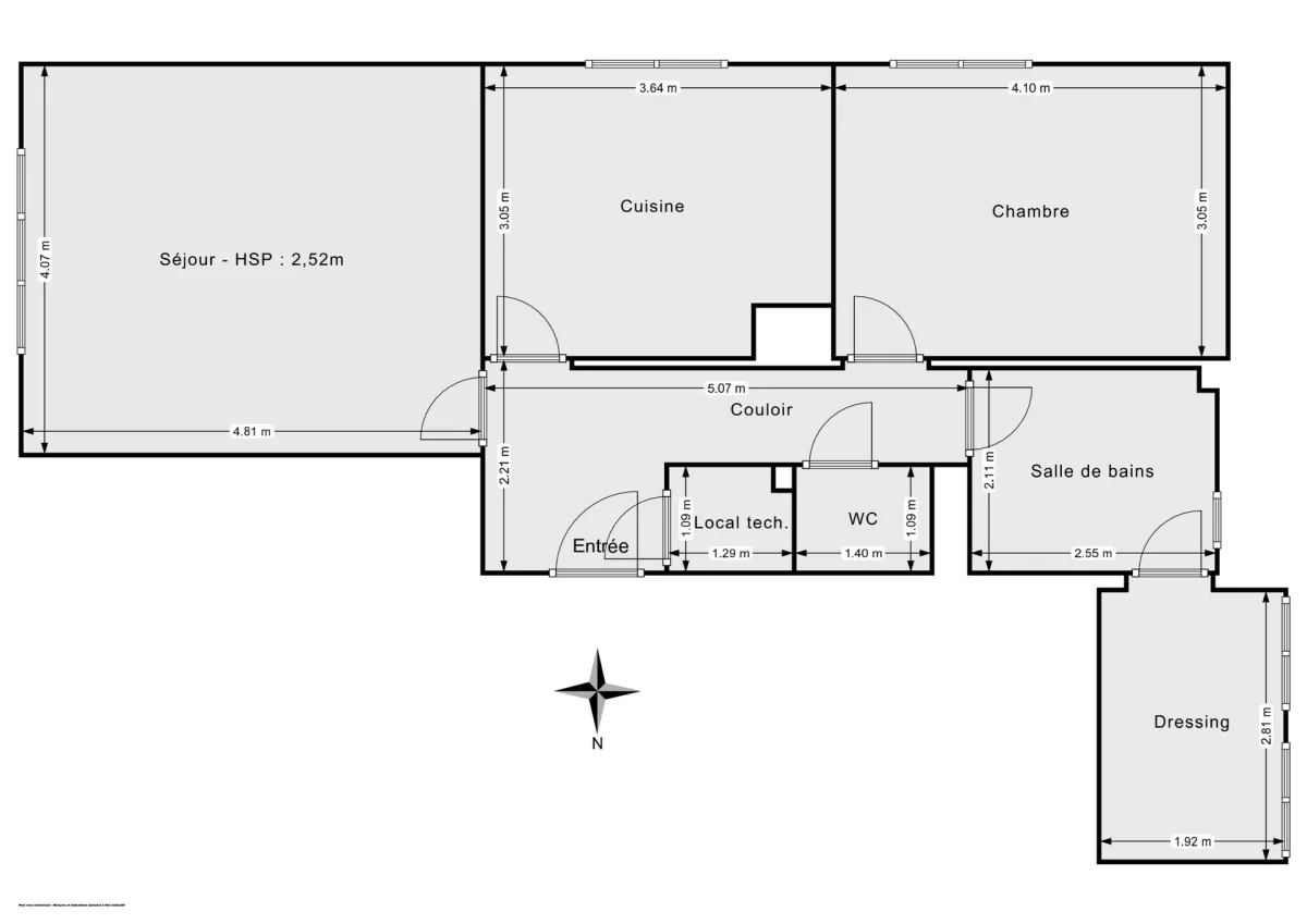 Appartement de 63.4 m² à Villeurbanne