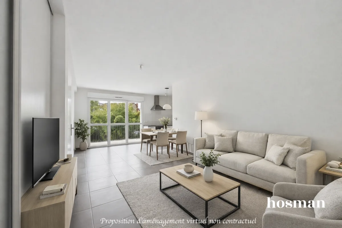 Appartement de 46.0 m² à Bordeaux