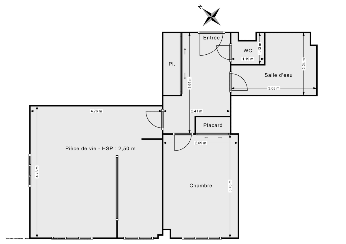 Appartement de 48.0 m² à Colombes