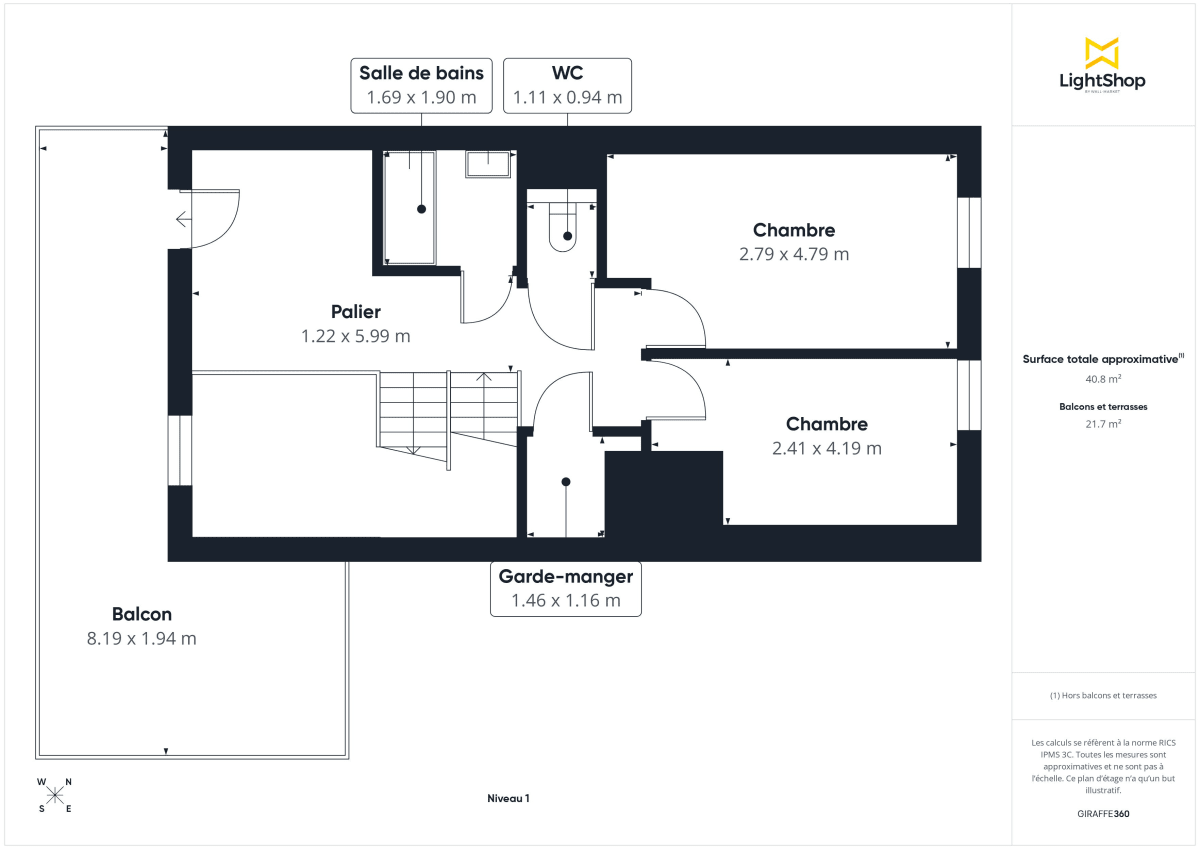 Appartement de 108.0 m² à Romainville