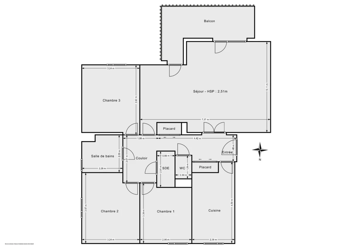 Appartement de 97.0 m² à Tassin-la-Demi-Lune