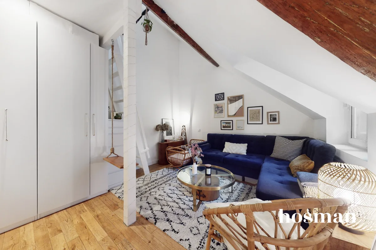 Appartement de 39.5 m² à Paris