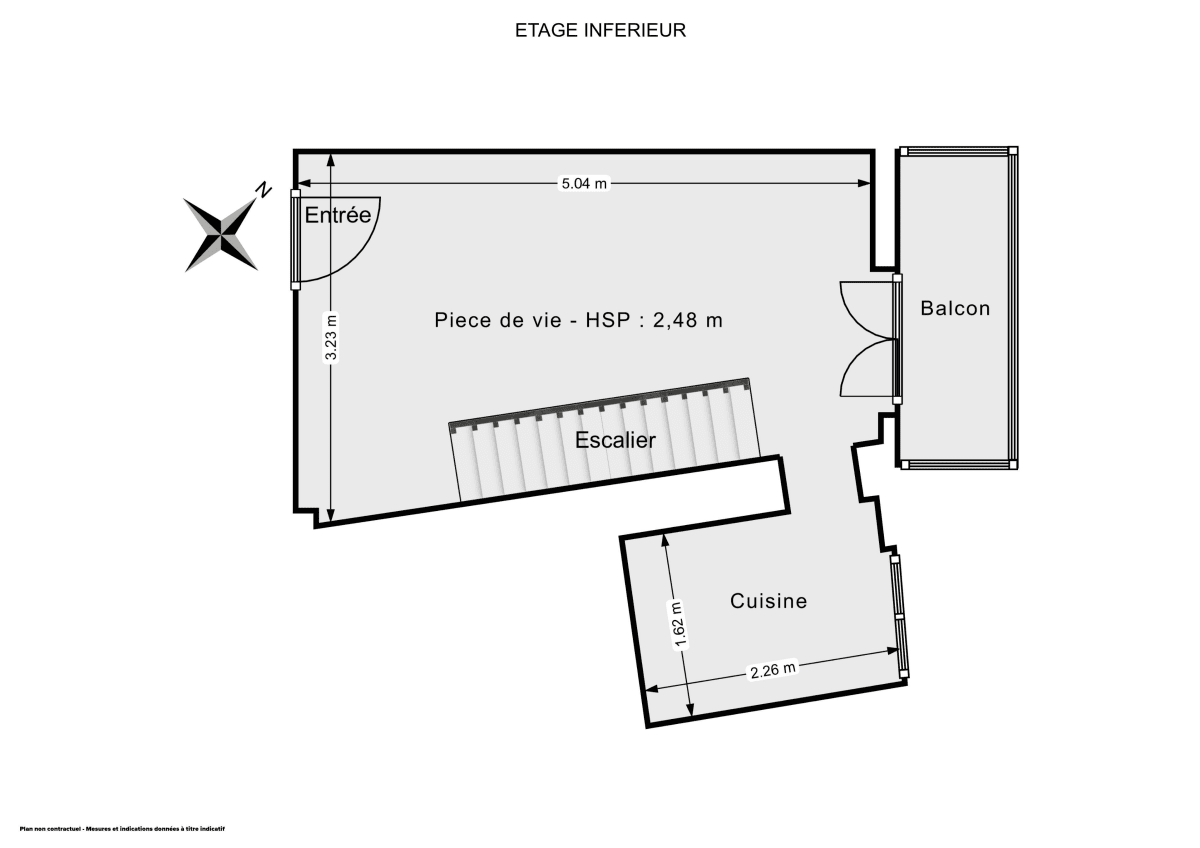 Appartement de 38.0 m² à Bordeaux