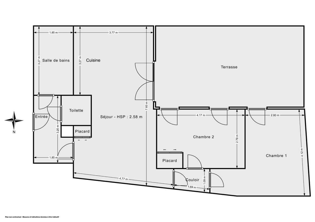 Appartement de 67.48 m² à Villejuif