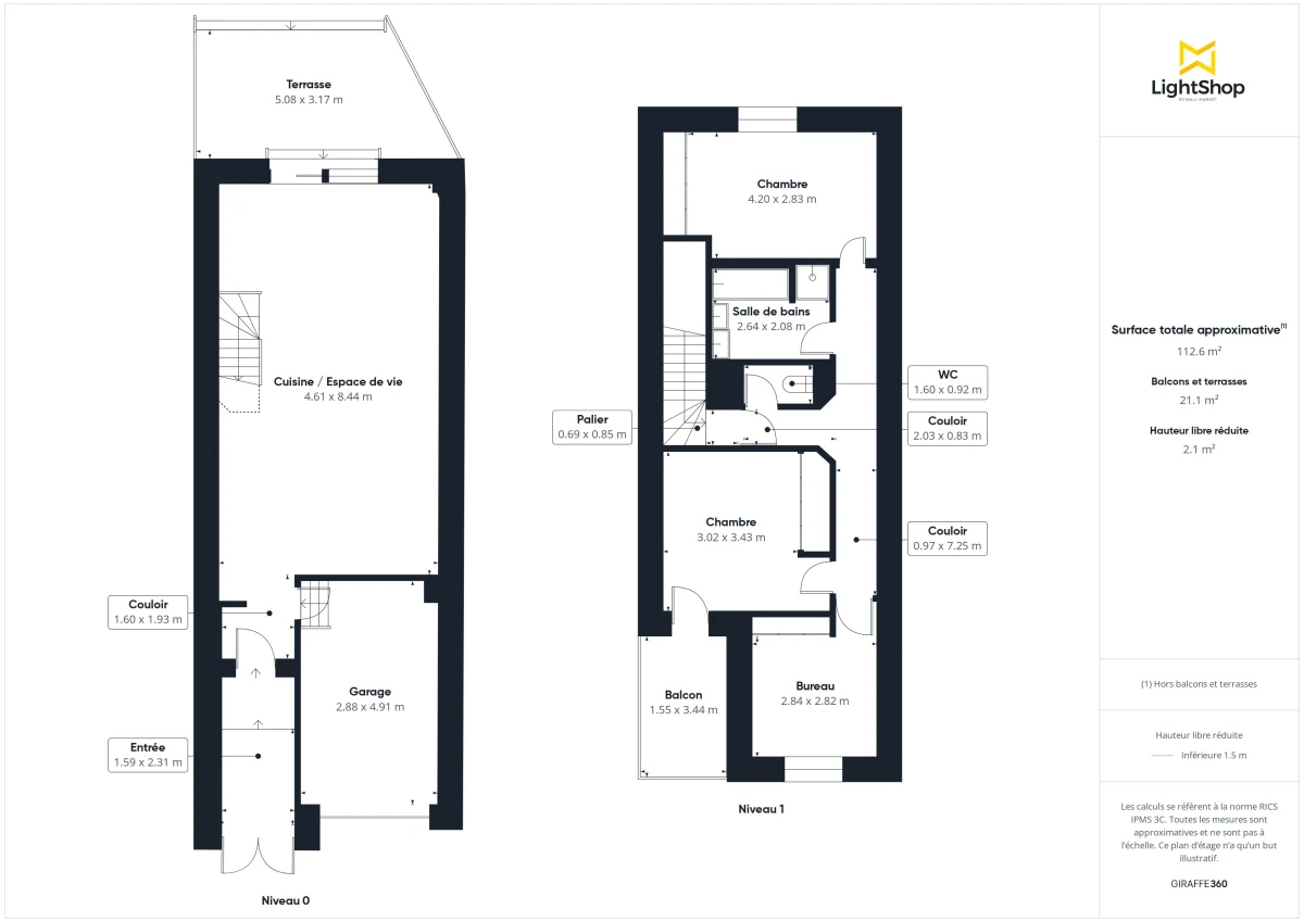 Maison de 90.0 m² à Le Bouscat