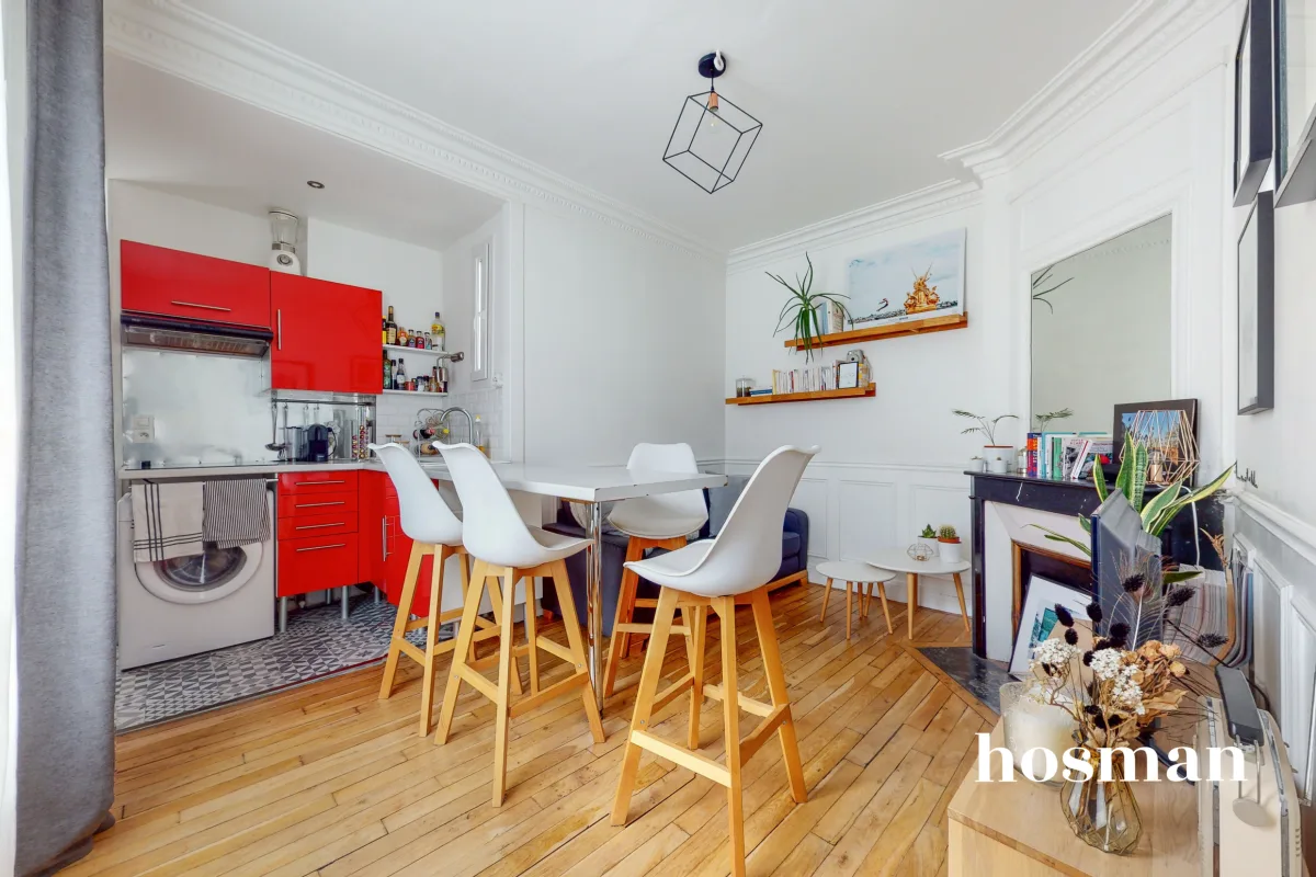 Appartement de 29.62 m² à Paris