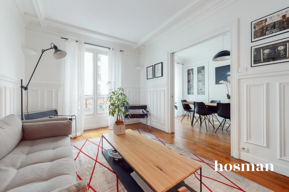 Appartement de 57.6 m² à Paris