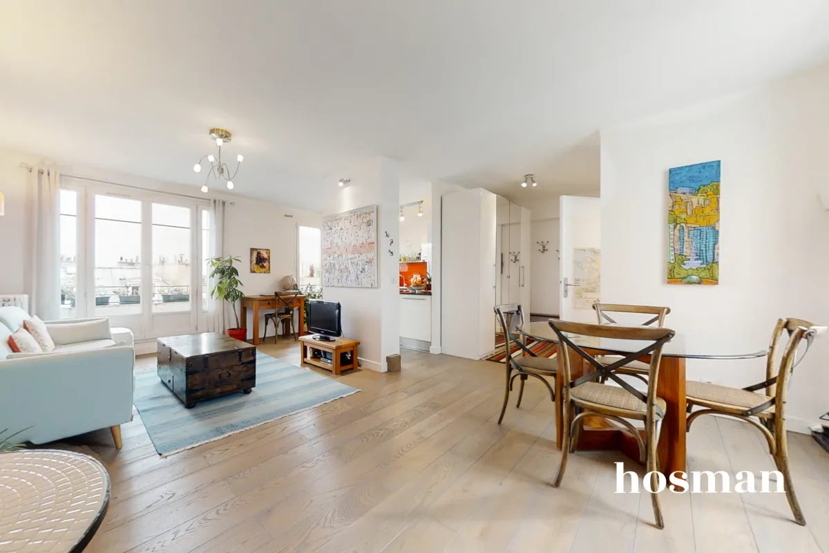 #Ravissant appartement traversant - 90.17 m2 - Station Maraîchers - Rue