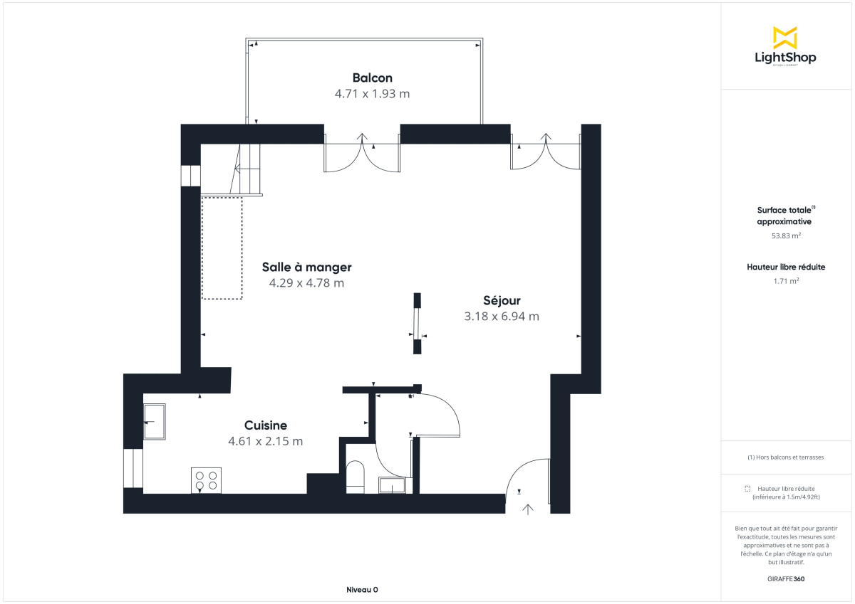 Duplex de 97.46 m² à Sèvres