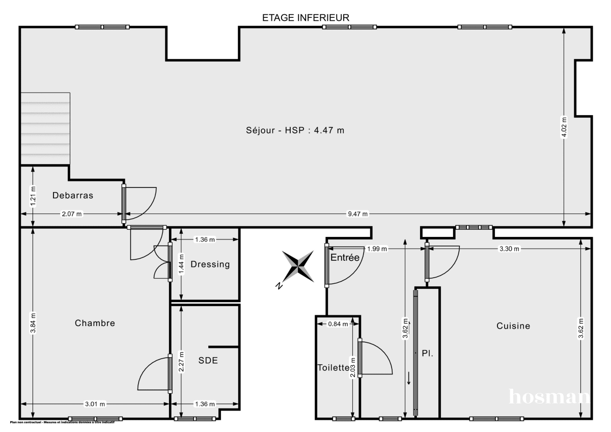 Appartement de 119.6 m² à La Garenne-Colombes