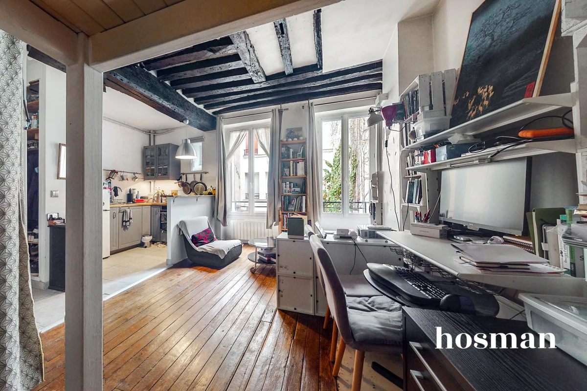 Appartement de 29.29 m² à Paris