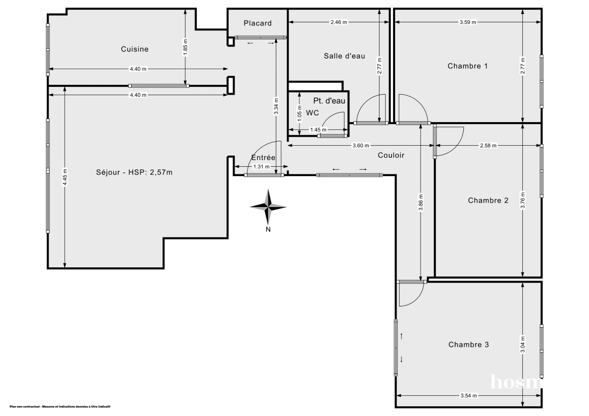 Appartement de 73.0 m² à Vanves