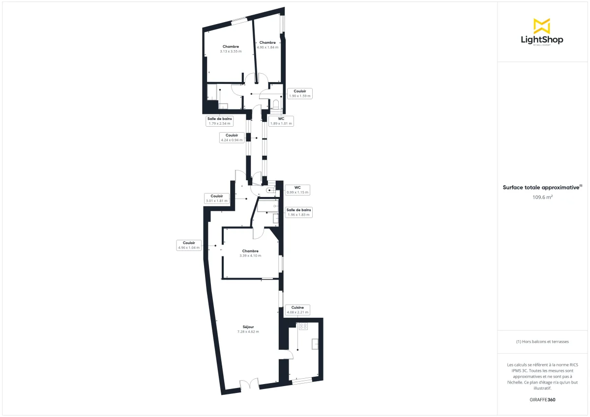 Appartement de 106.0 m² à Nantes