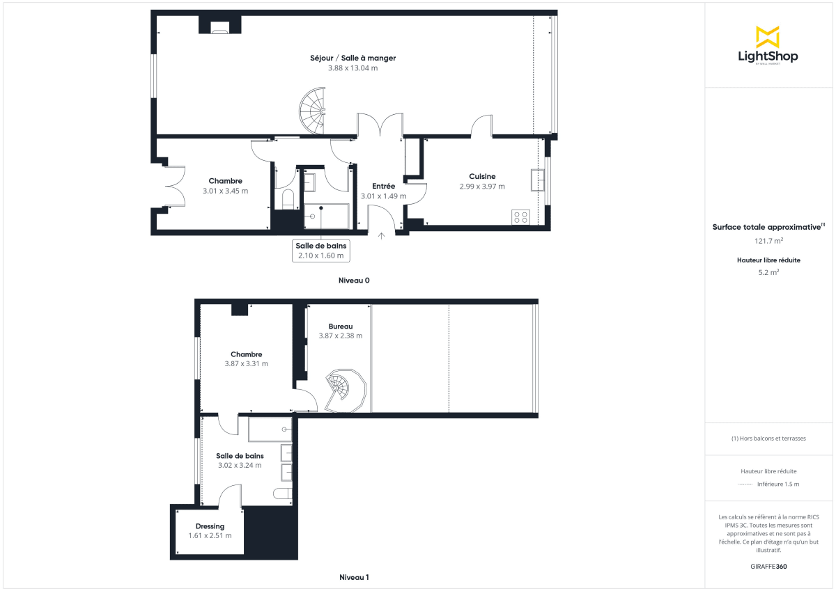 Appartement de 110.0 m² à Créteil